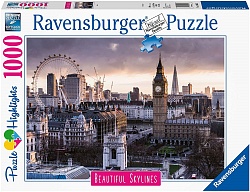 Пазл Лондон Виды города 1000 элементов (Ravensburger, 14085) - миниатюра